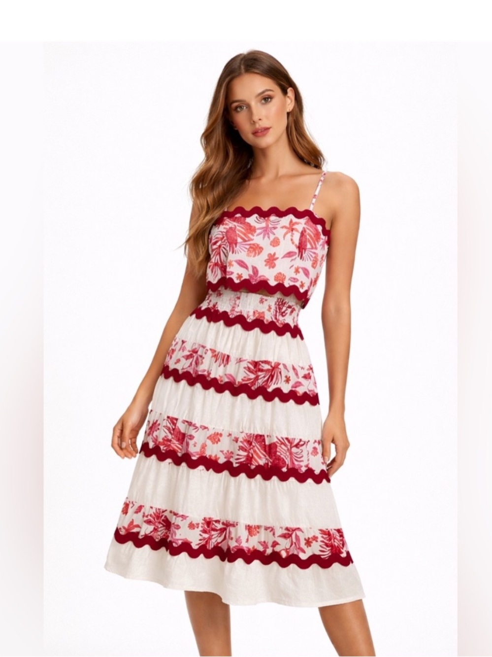 NWT Caroline Constas midi Skirt set M